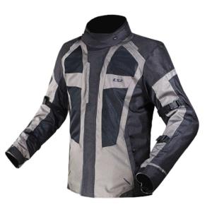 Chaqueta moto hombre LS2 Scout Negra-Gris